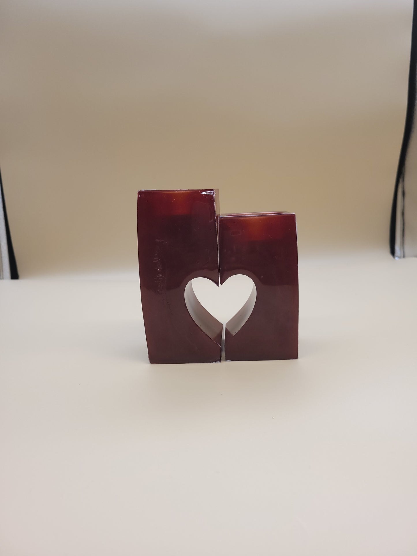 Romantic Heart Shaped Tea Light Candle Set- Perfect for Date Nights