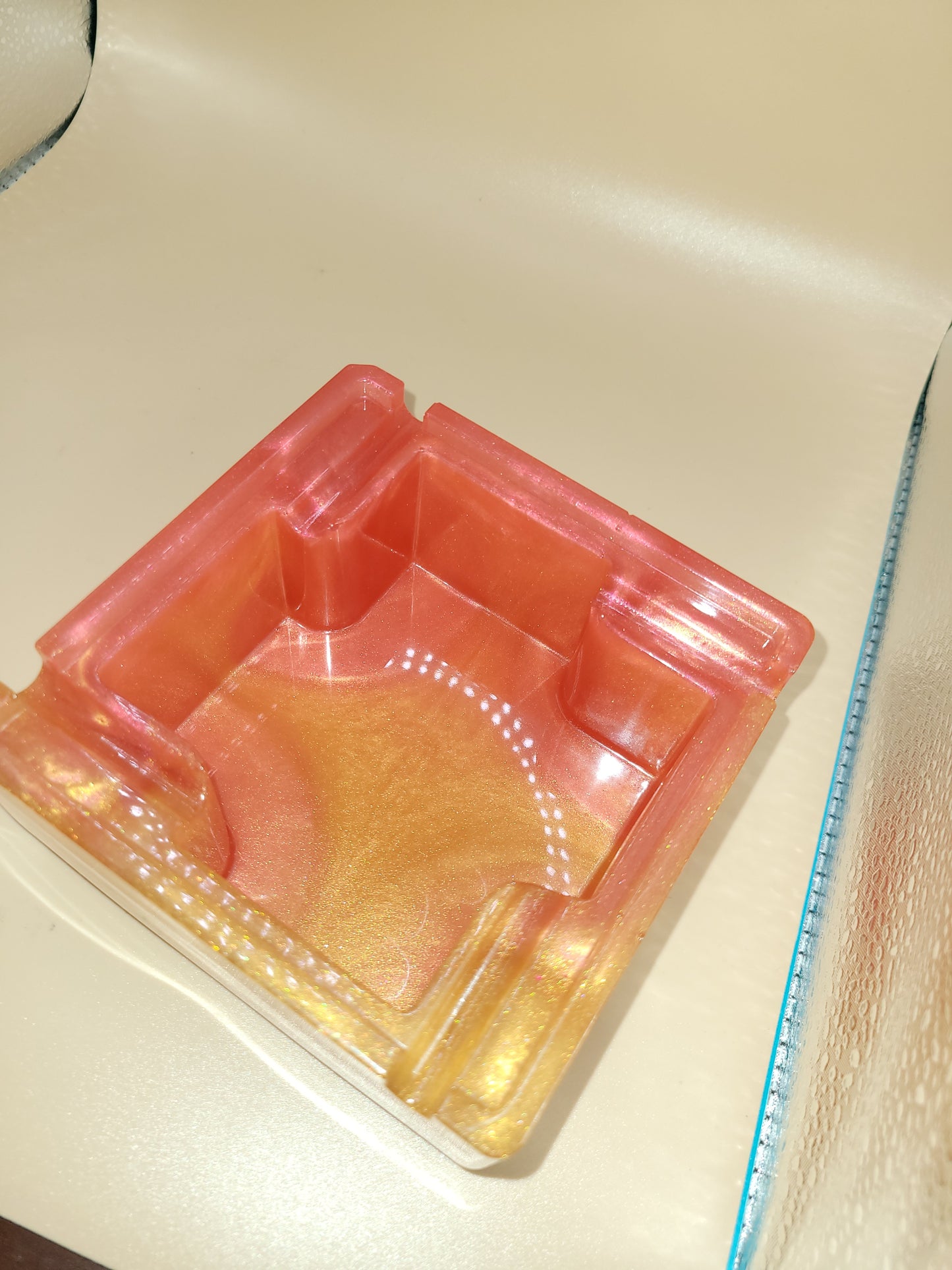 Large ashtray with lid