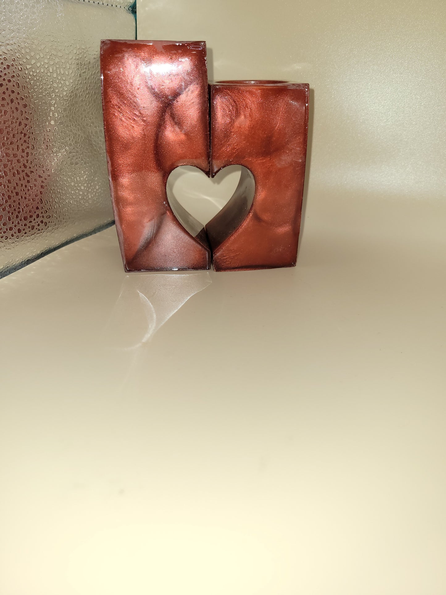 Romantic Heart Shaped Tea Light Candle Set- Perfect for Date Nights