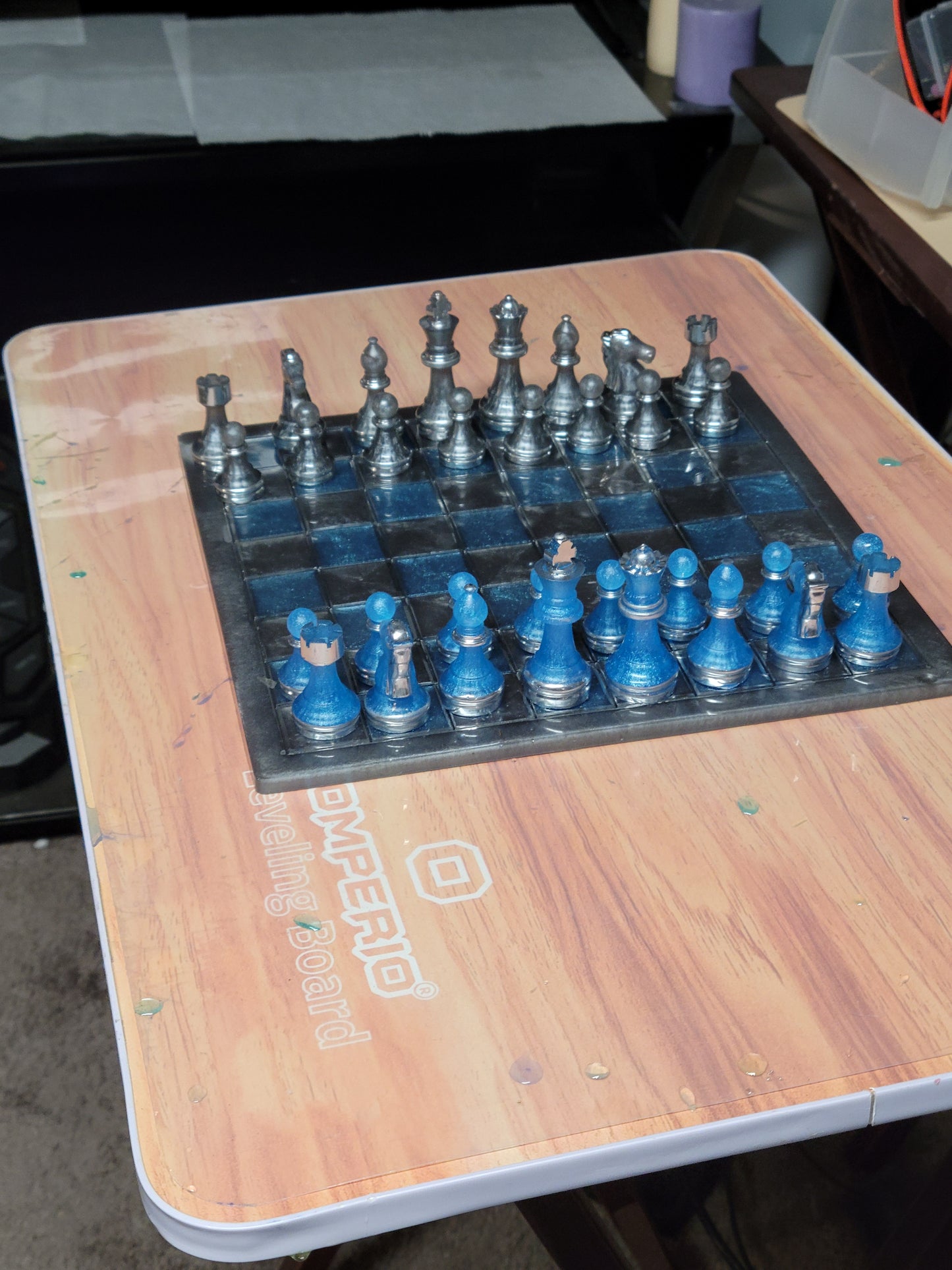 Chess set / Classic game/ Handmade chess