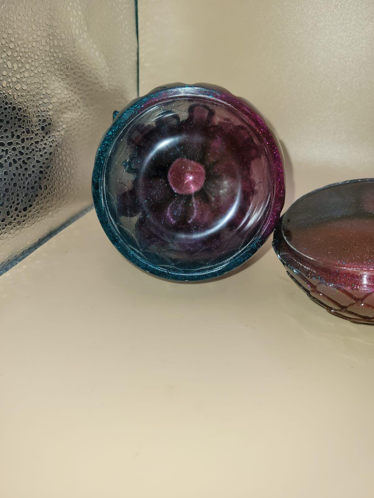 Hand crafted Dinosaur Egg, colorful, storage, Egg Jar/ Dragon Egg Jar