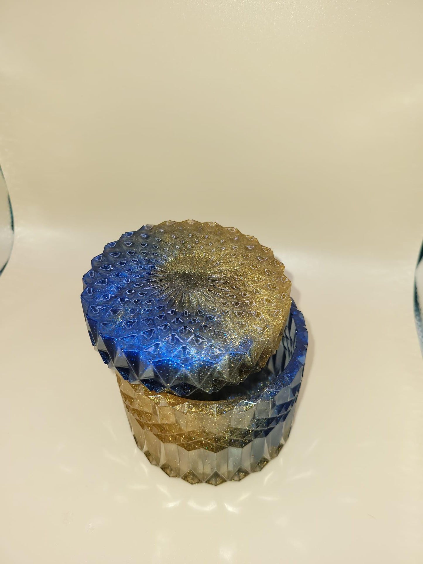 Medium Glass Storage Jar with Lid  Kitchen Canister, Pantry Organizer, Herb Spice Jar, Bathroom Storage, Rustic Home Decor