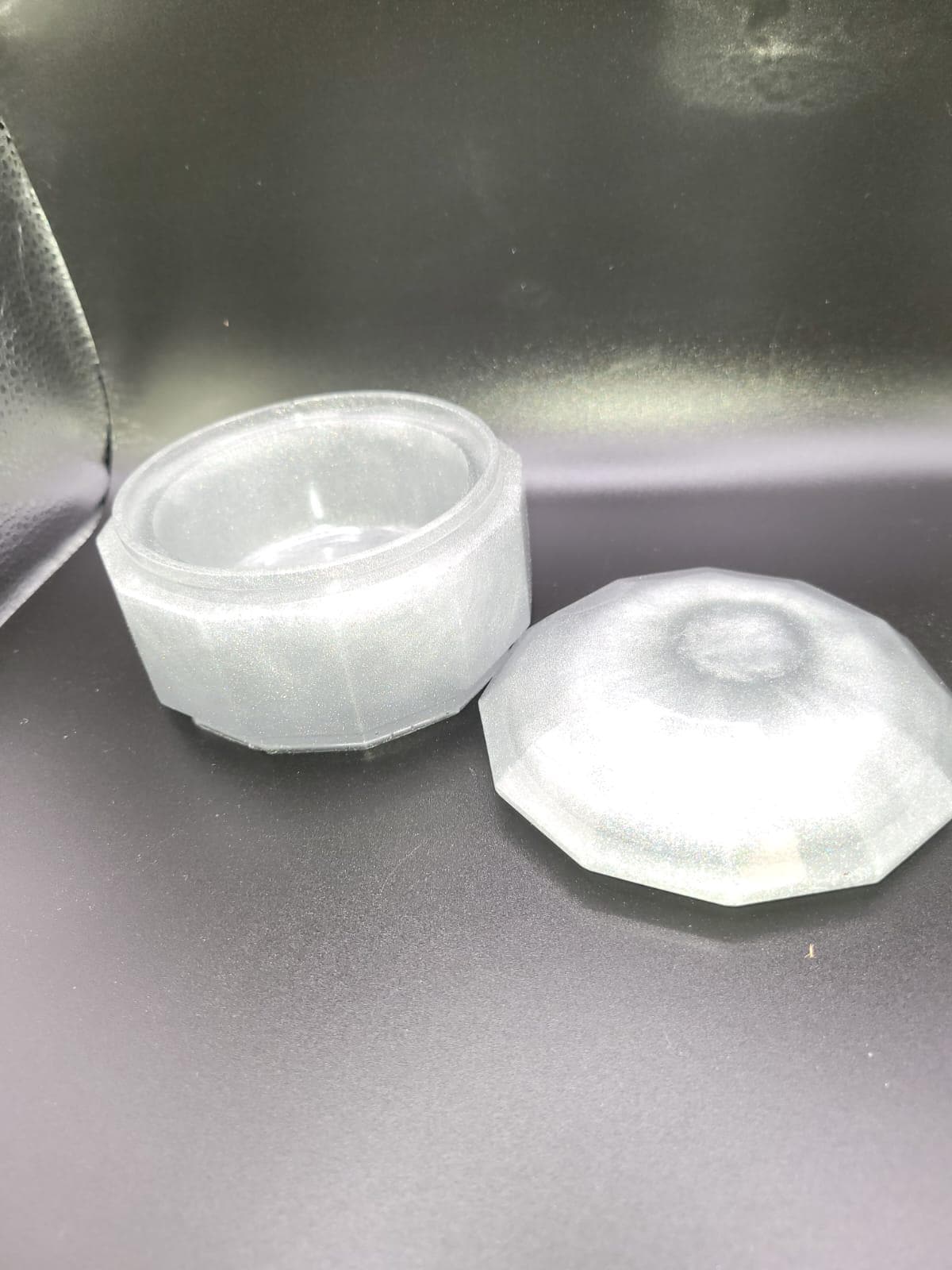 Handmade Resin Bathroom Set - 4-Piece Luxury Vanity Accessory Collection