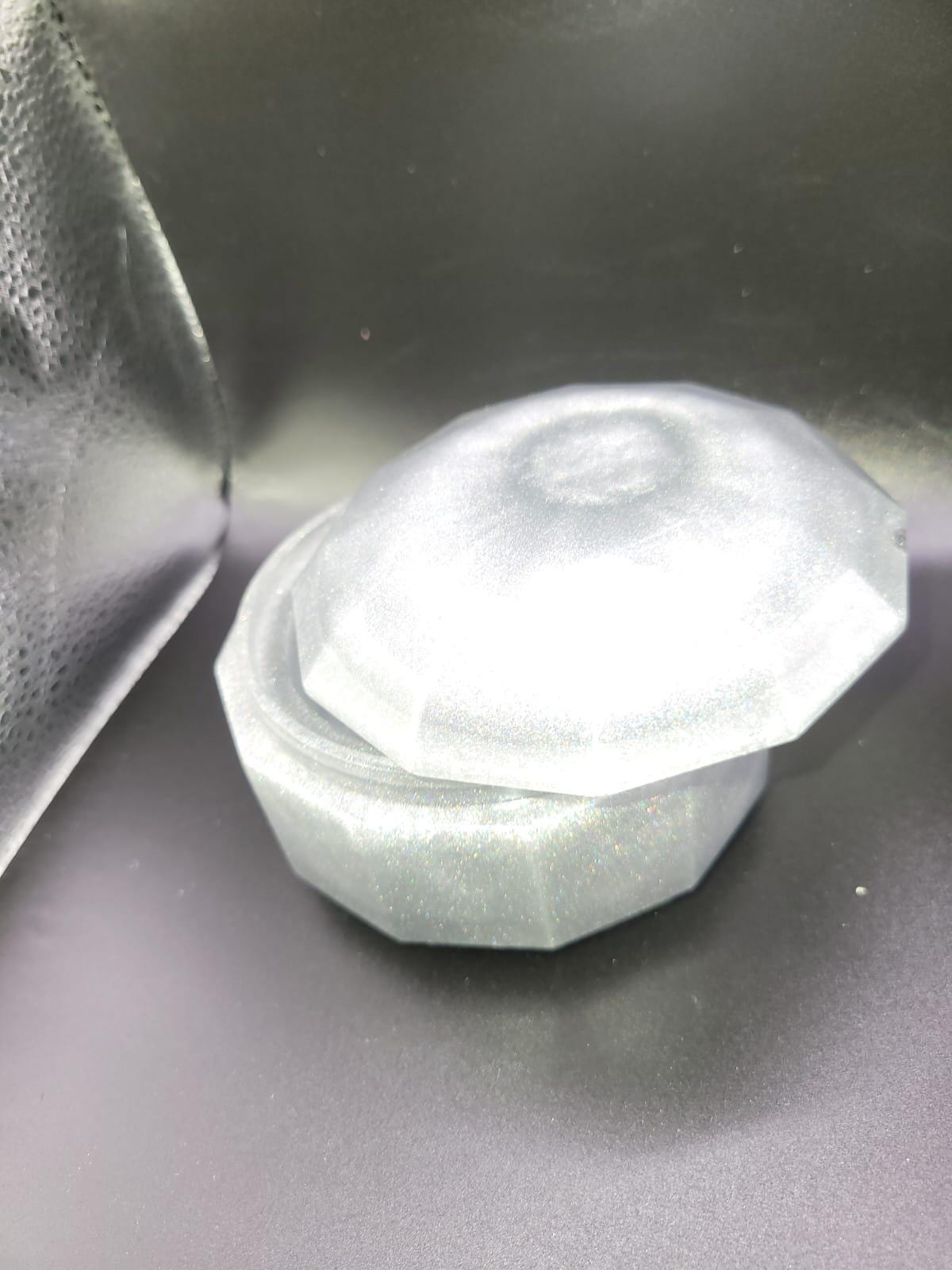 Handmade Resin Bathroom Set - 4-Piece Luxury Vanity Accessory Collection