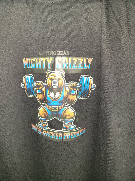 Mighty Grizzly - Powerful Wildlife T-Shirt