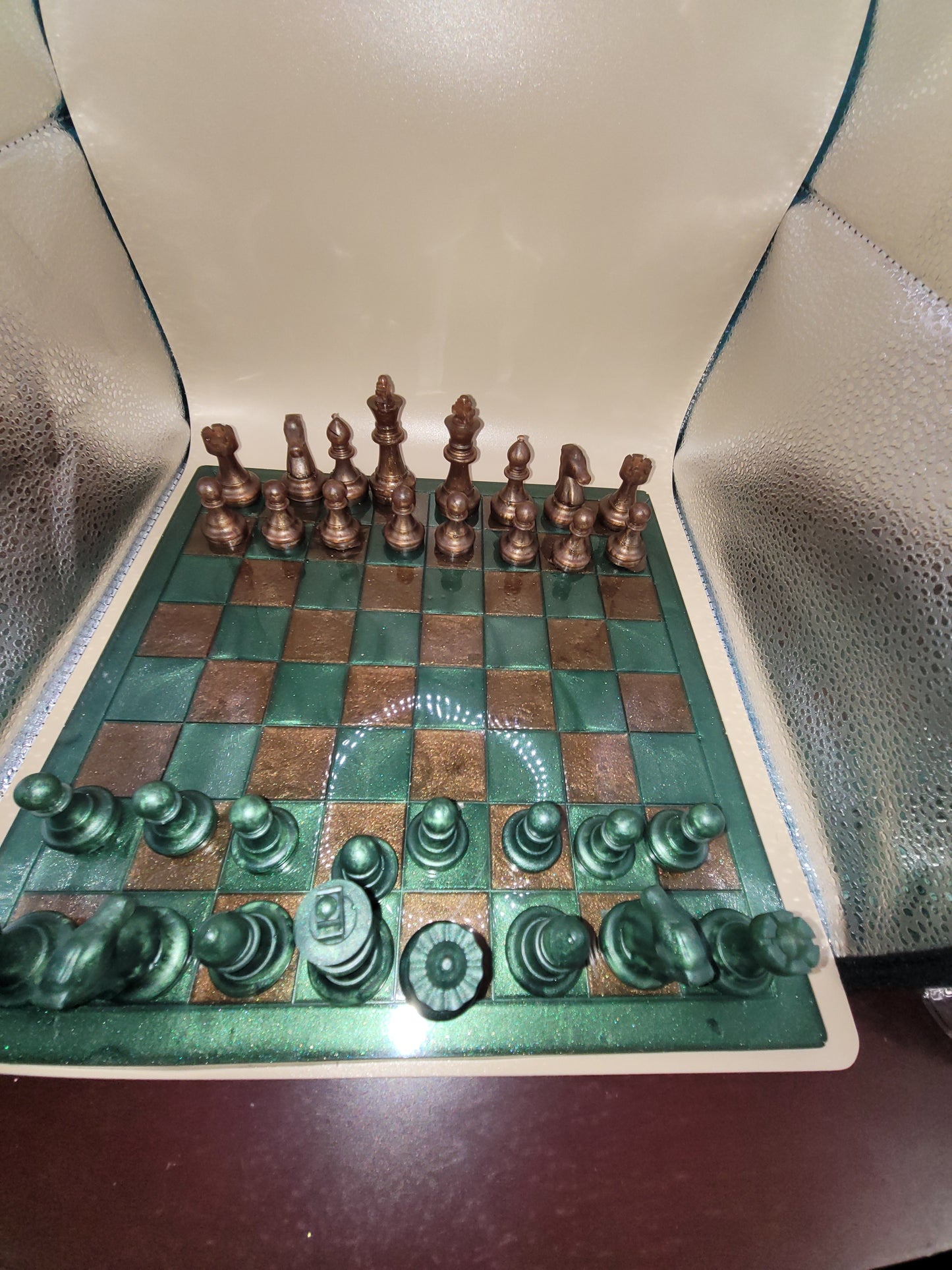Chess set / Classic game/ Handmade chess