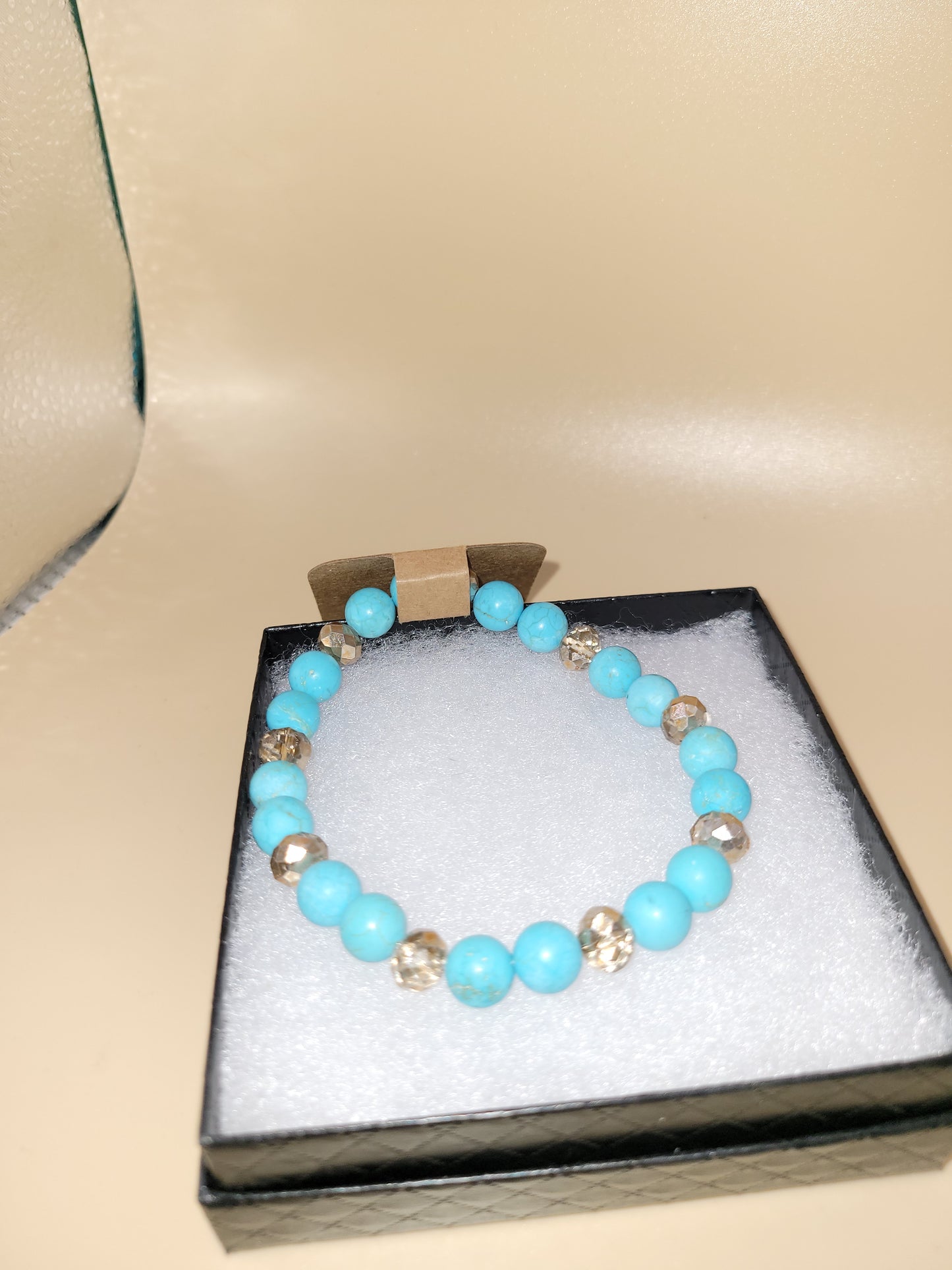 Hand crafted beaded bracelet