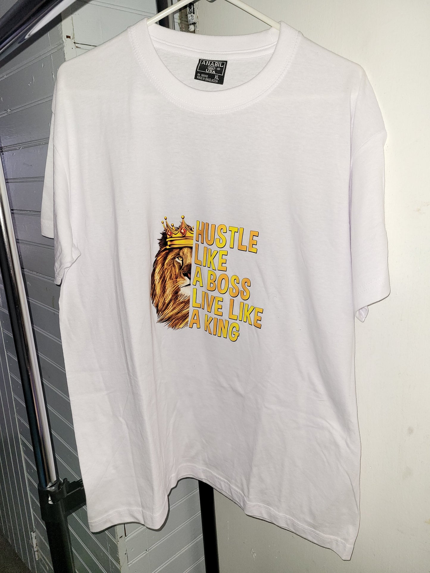 πͺ HUSTLE LIKE A BOSS - Motivational Entrepreneur T-Shirt