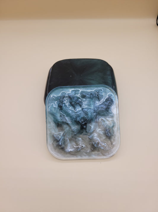 Hand crafted resin made candy dishes