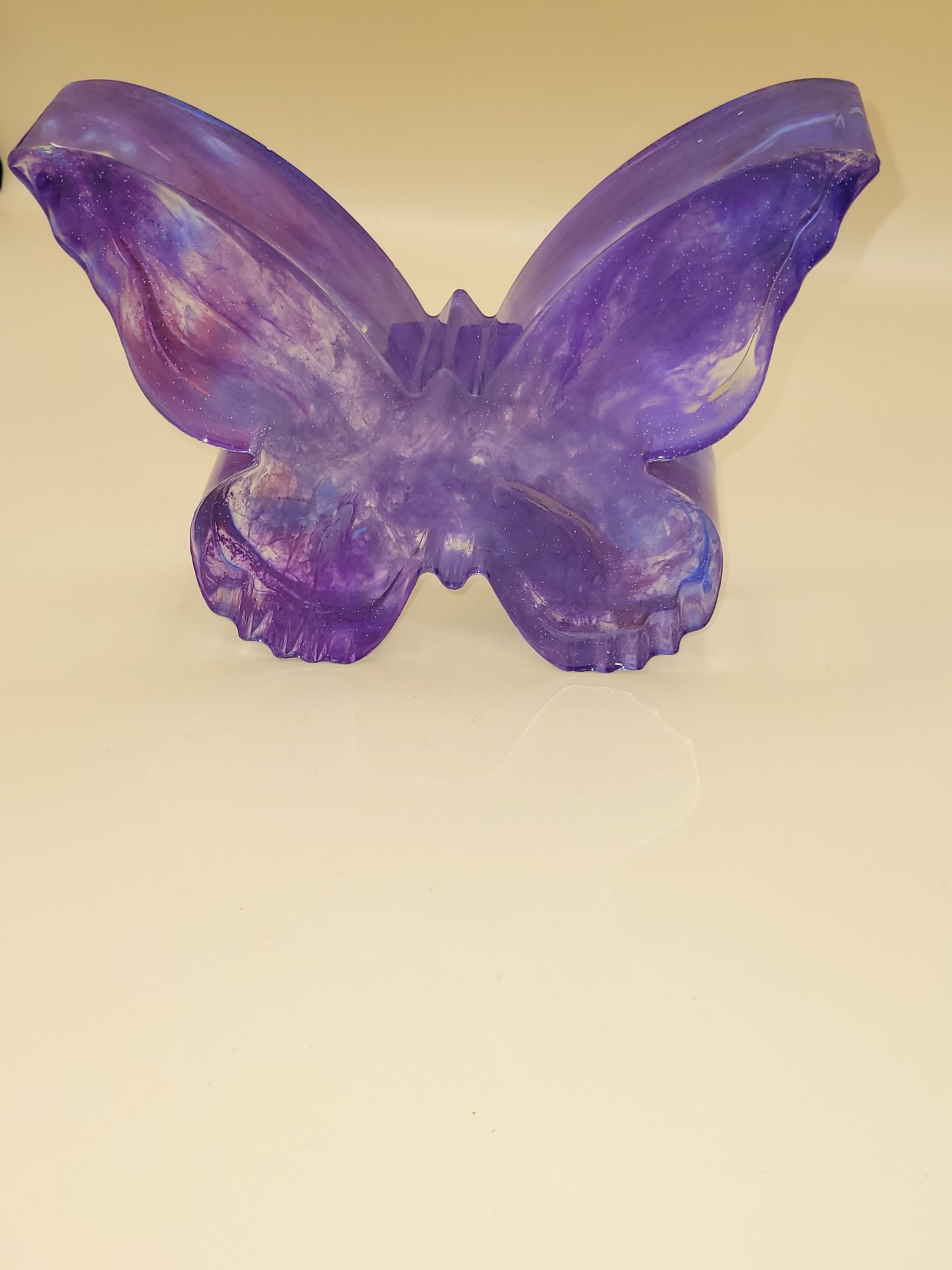Handcrafted Large Resin Butterfly — Unique Art Piece for Home Decor & Gifting