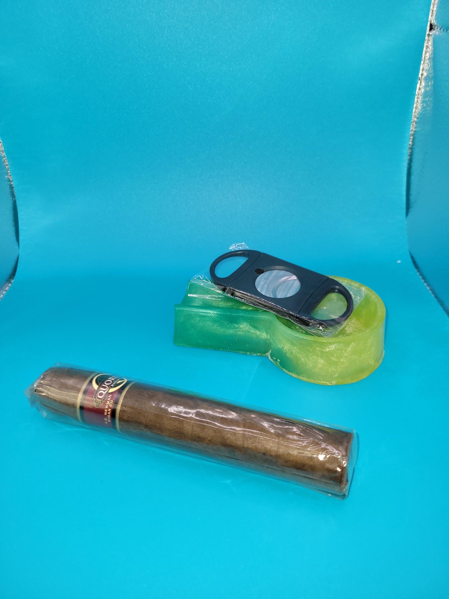 Handmade Cigar Holder  Resin Cigar Rest Tray for Men, Luxury Cigar Accessories, Gift for Him, Shot glass holder as an add on