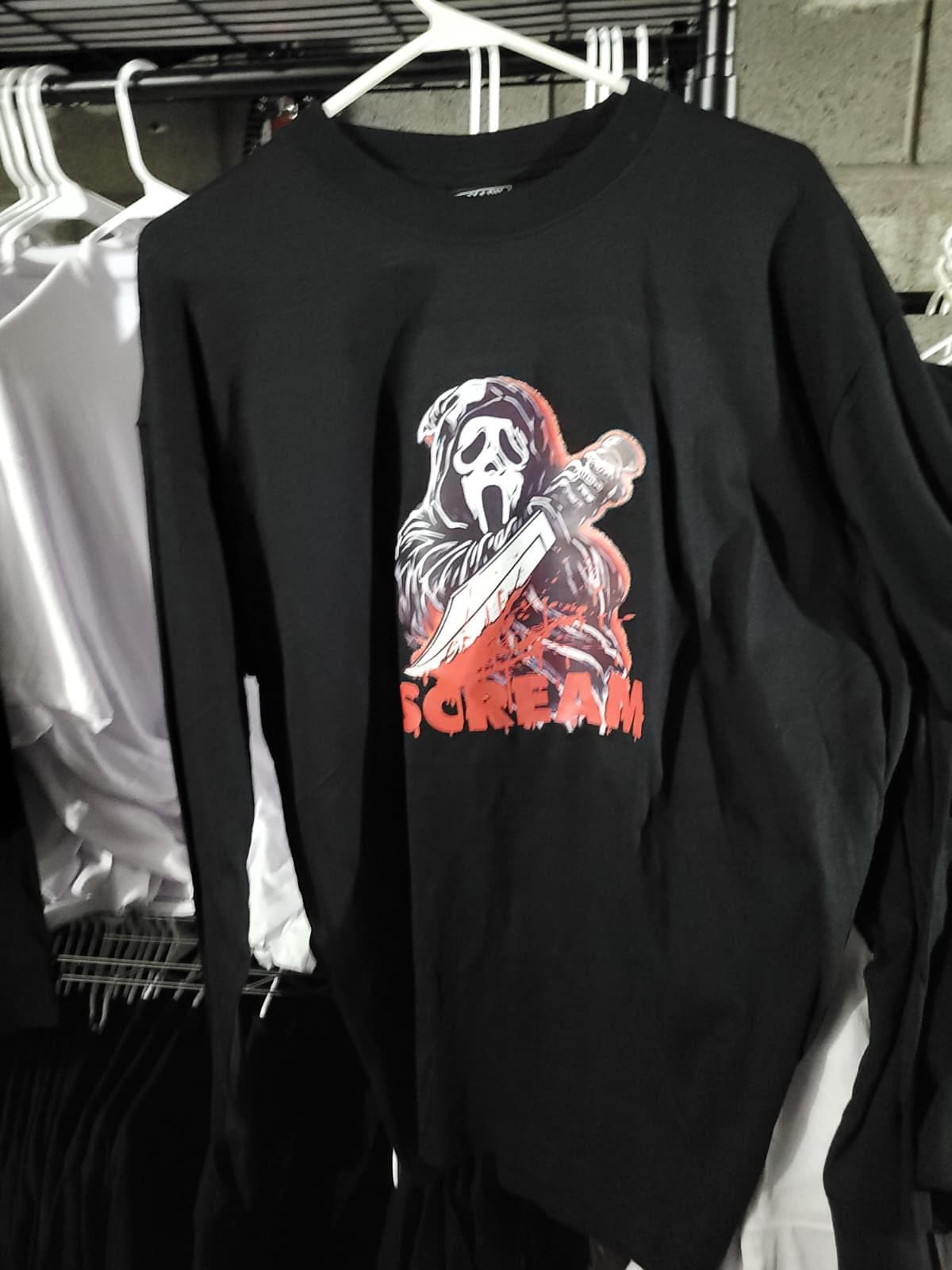 Halloween Long Sleeve T-Shirt, Vintage Spooky Design, Perfect for Trick-or-Treating & Fall Festivities, Great Halloween Gift