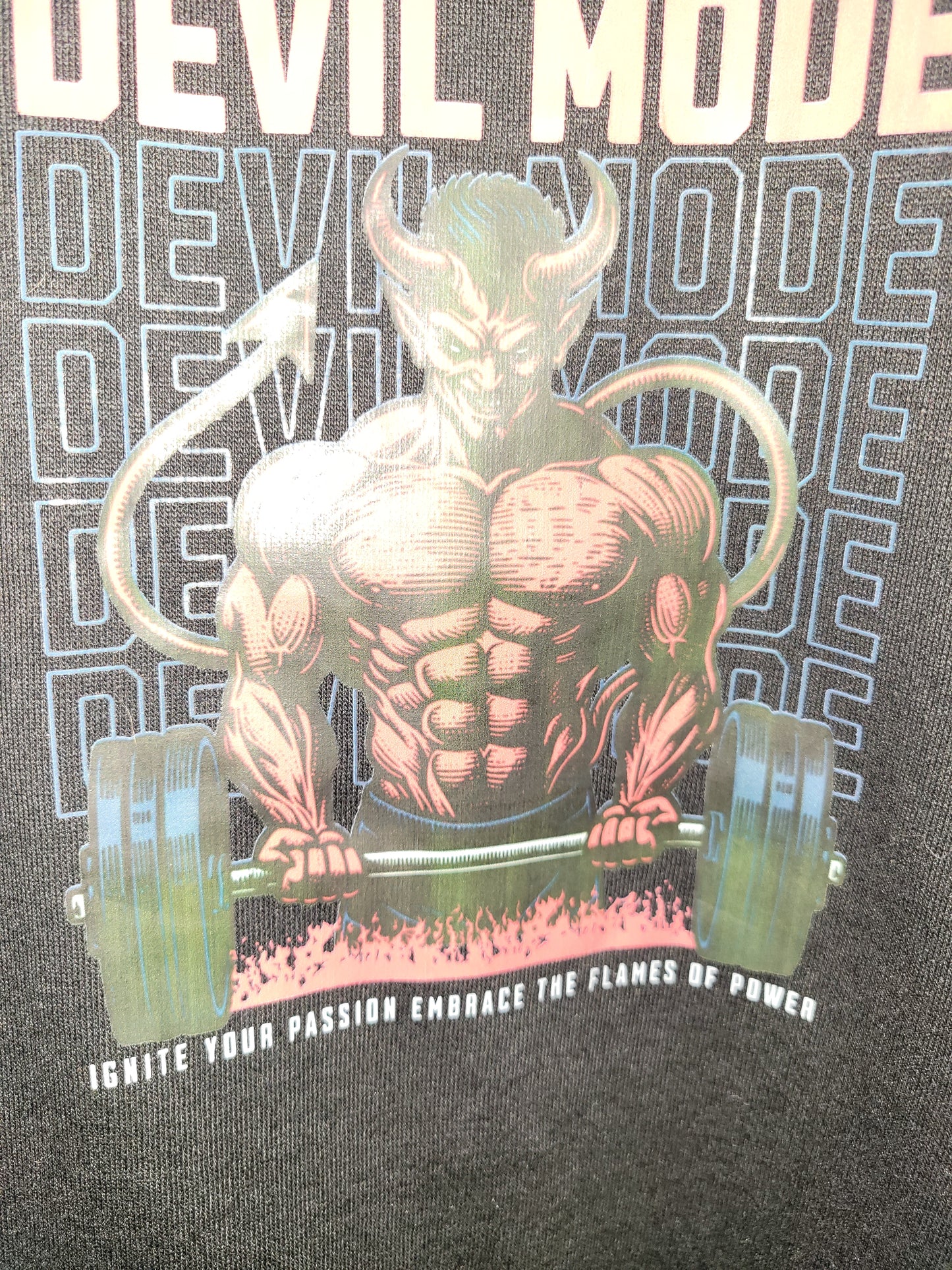Devil Mode - Unleash Your Dark Side Fitness T-Shirt