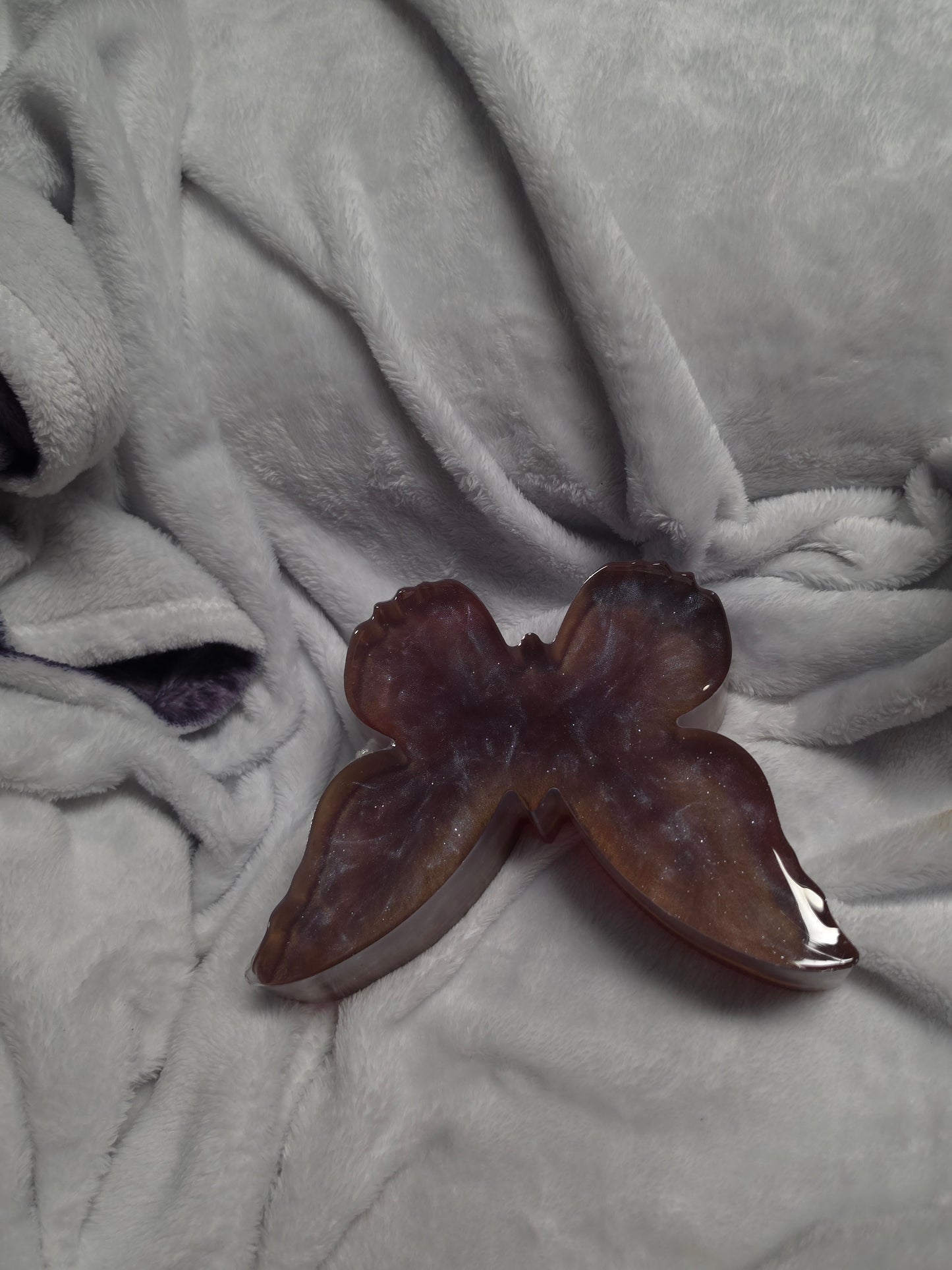 Handcrafted Large Resin Butterfly — Unique Art Piece for Home Decor & Gifting