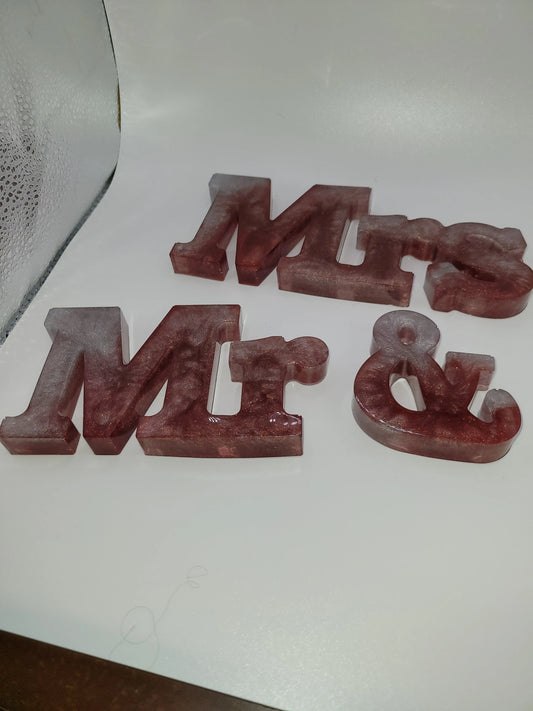 Mr. & Mrs. Love Sign — Unique Wedding Keepsake & Décor Annette's Unique Designs