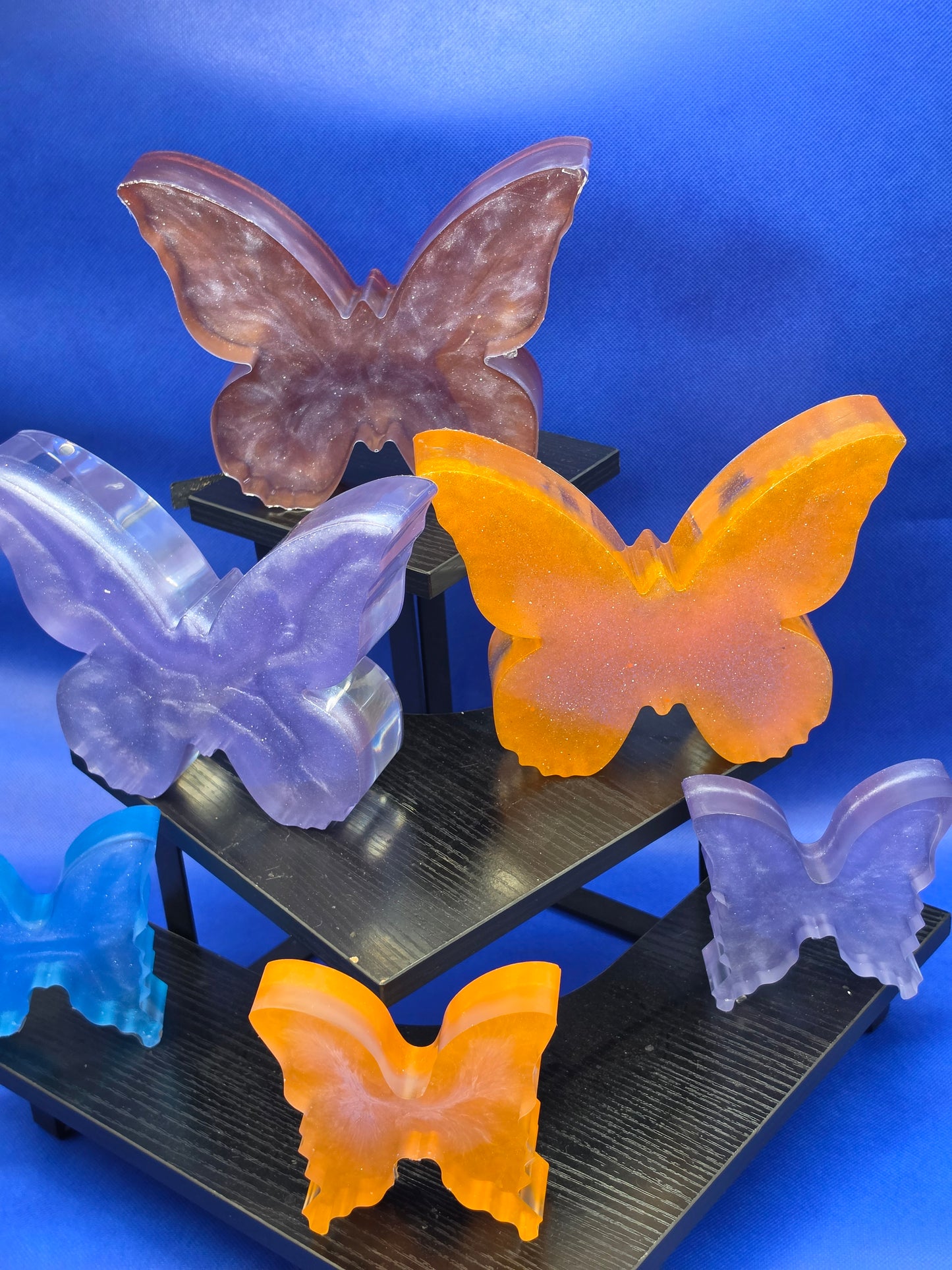 Handcrafted Large Resin Butterfly — Unique Art Piece for Home Decor & Gifting