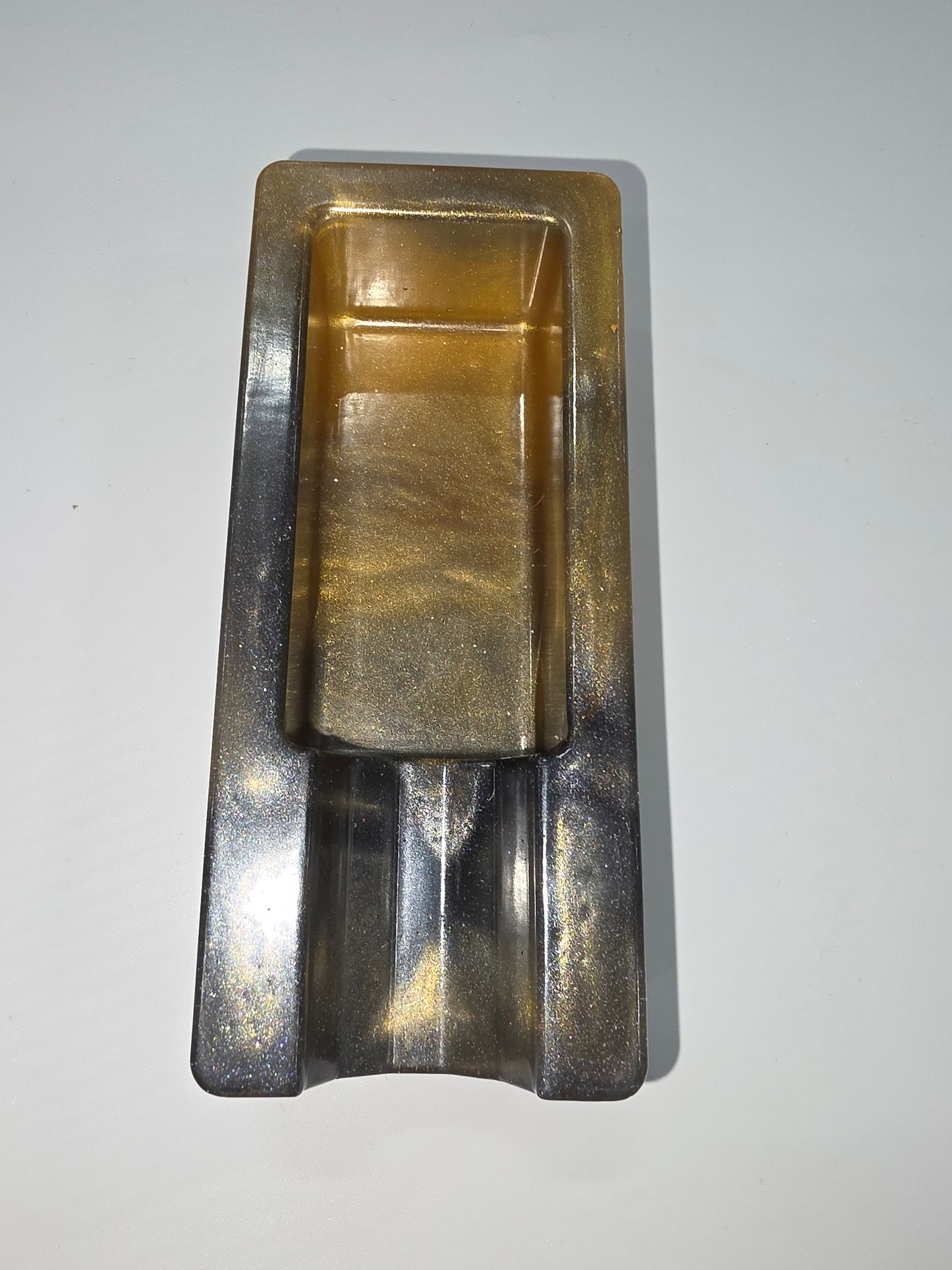 Rectangular Single Cigar Rest — Lit Cigar Holder