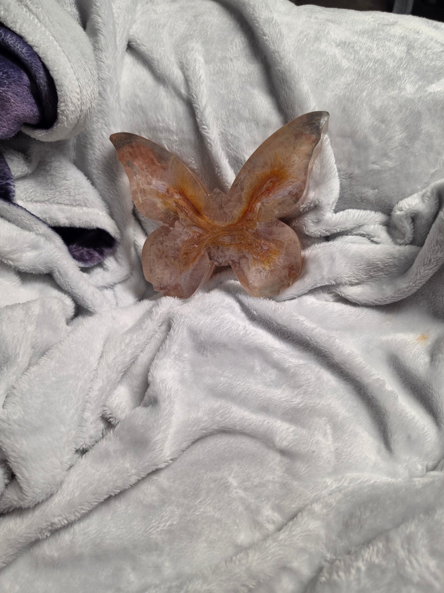 Handcrafted Large Resin Butterfly — Unique Art Piece for Home Decor & Gifting