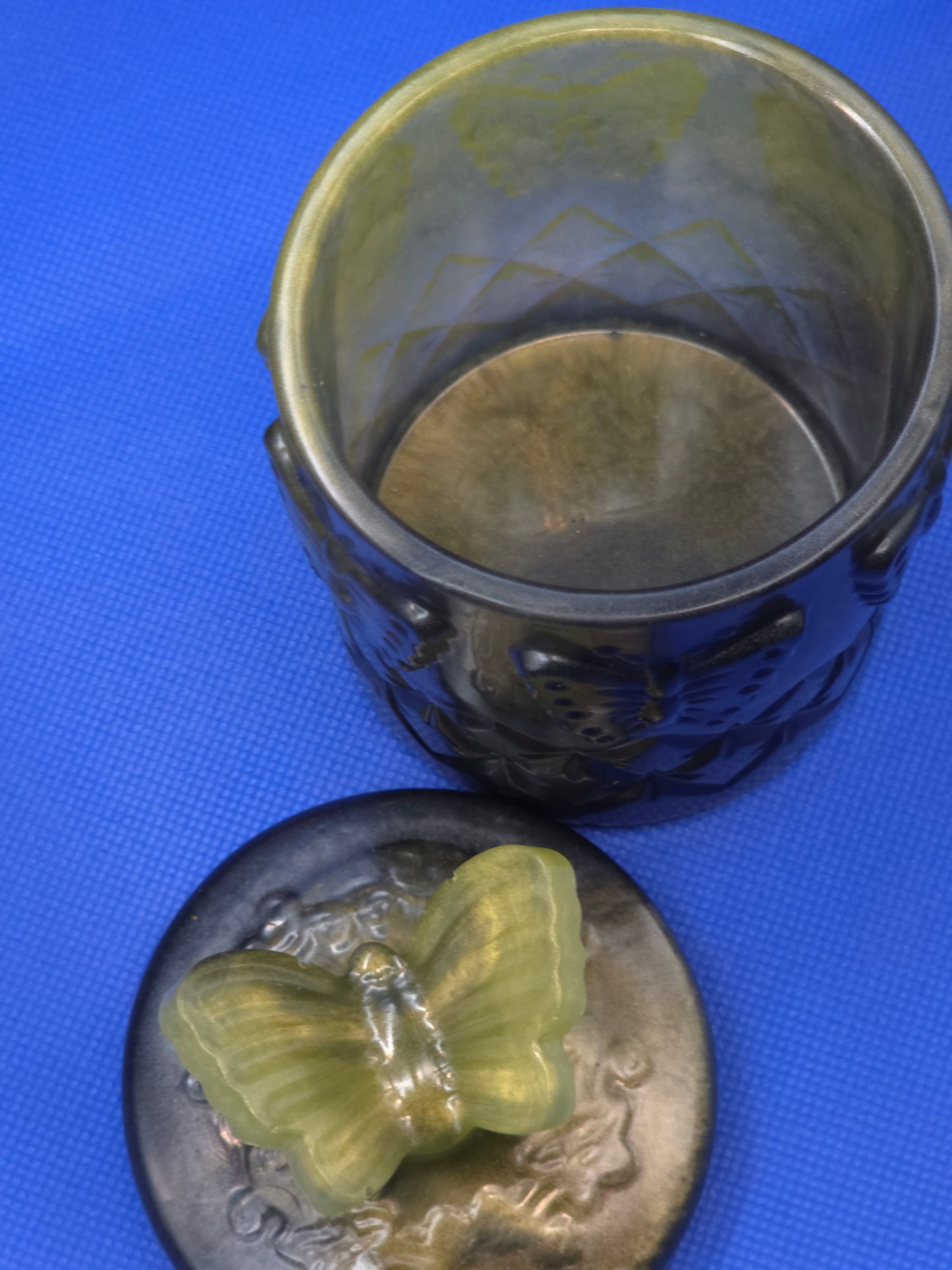 🦋 Enchanted Butterfly Glass Storage Jar - Magical Home Décor & Gift