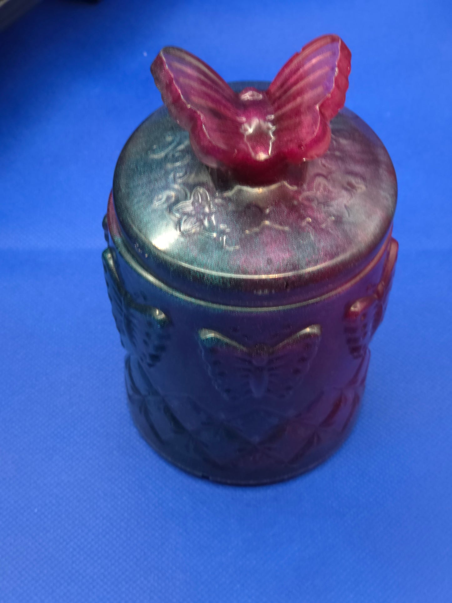 🦋 Enchanted Butterfly Glass Storage Jar - Magical Home Décor & Gift