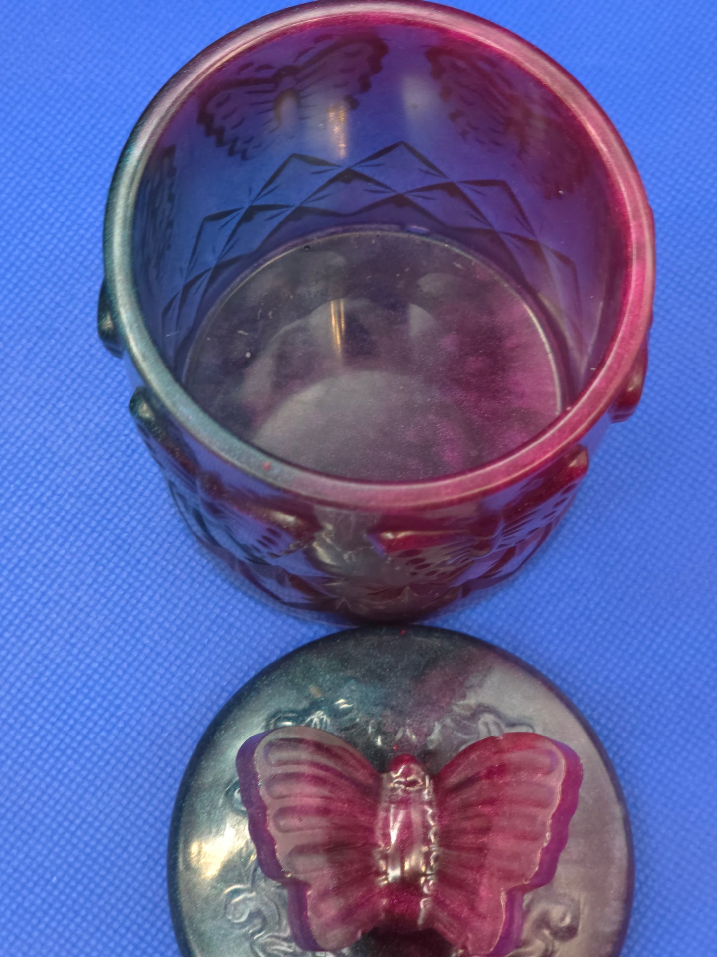 🦋 Enchanted Butterfly Glass Storage Jar - Magical Home Décor & Gift
