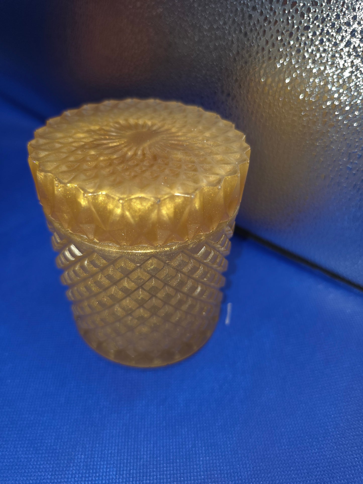 Large Flat Lid Decorative Jars