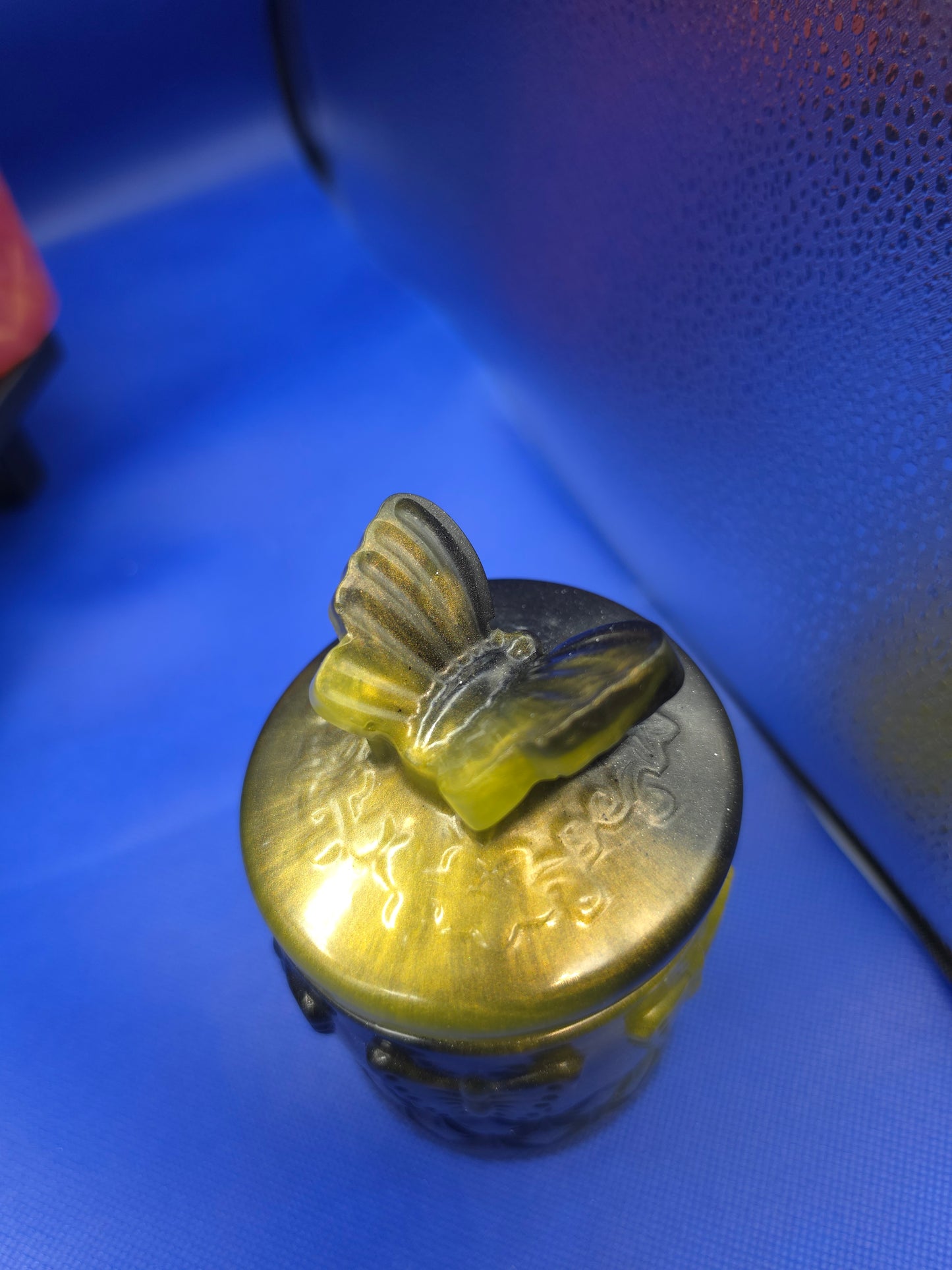 🦋 Enchanted Butterfly Glass Storage Jar - Magical Home Décor & Gift