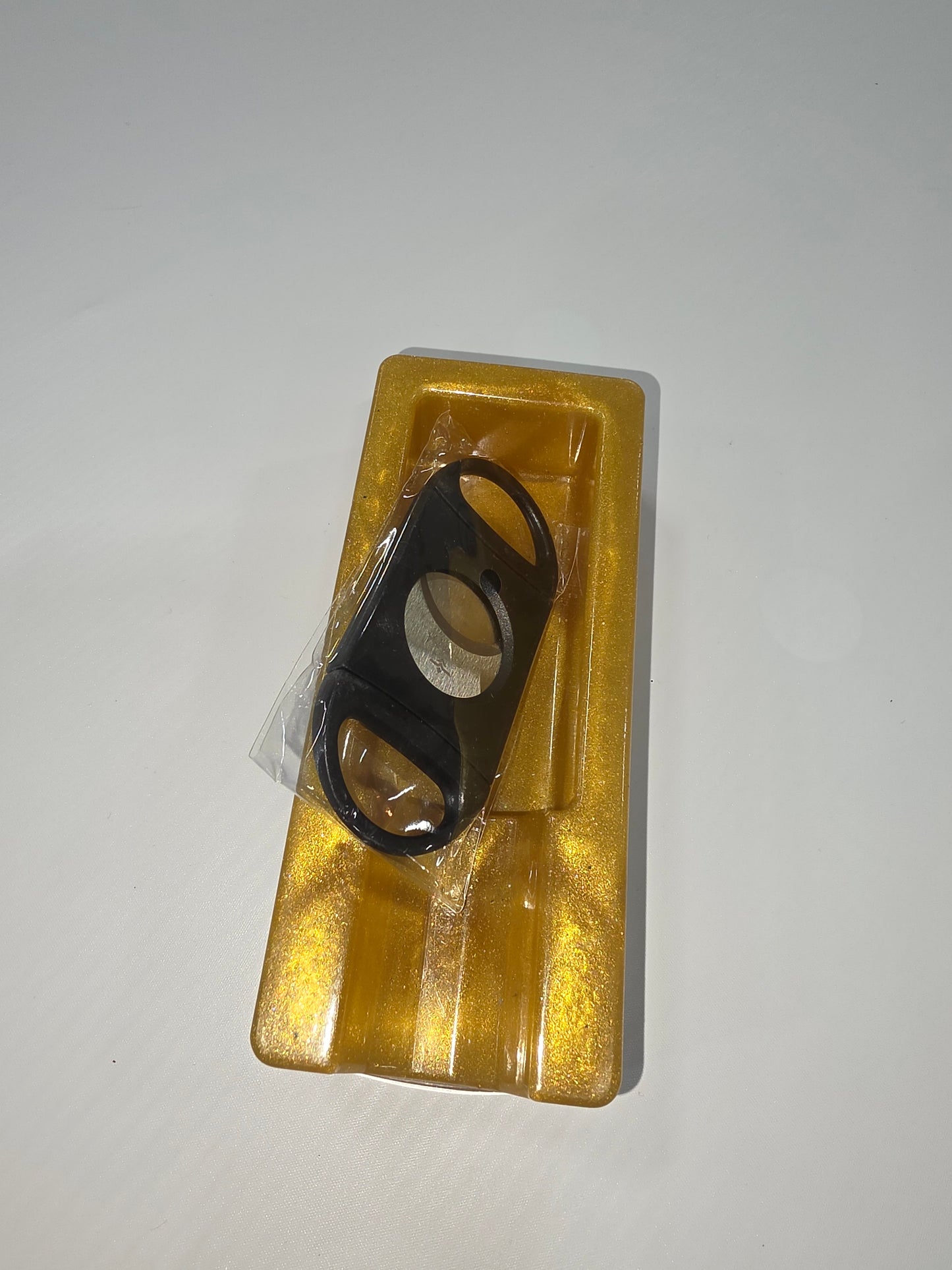 Rectangular Single Cigar Rest — Lit Cigar Holder