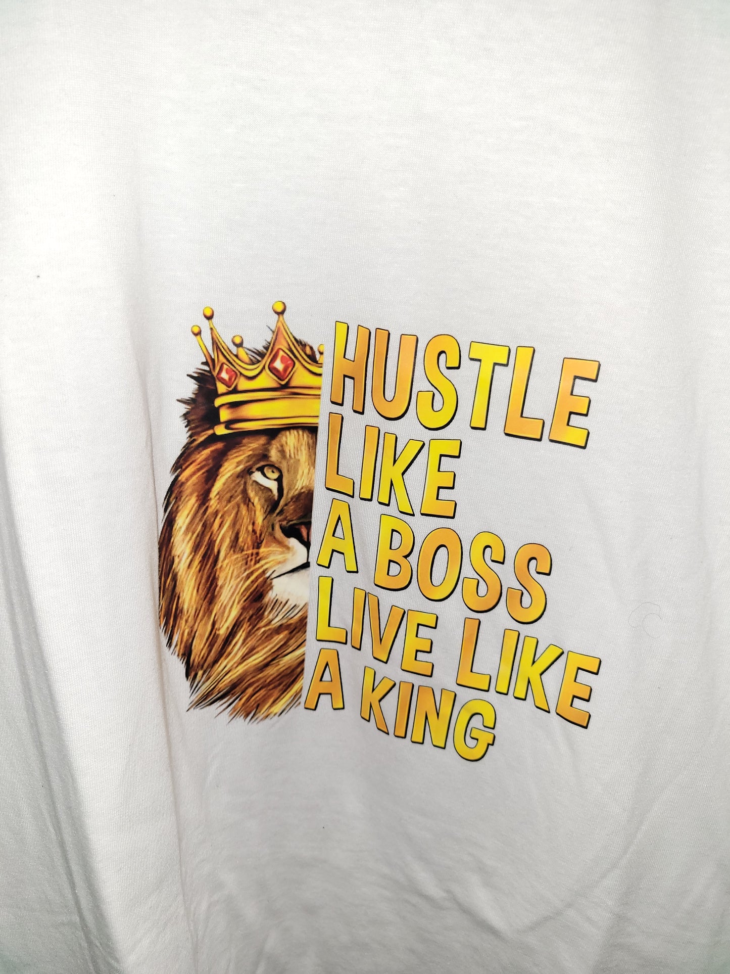 💪 HUSTLE LIKE A BOSS - Motivational Entrepreneur T-Shirt