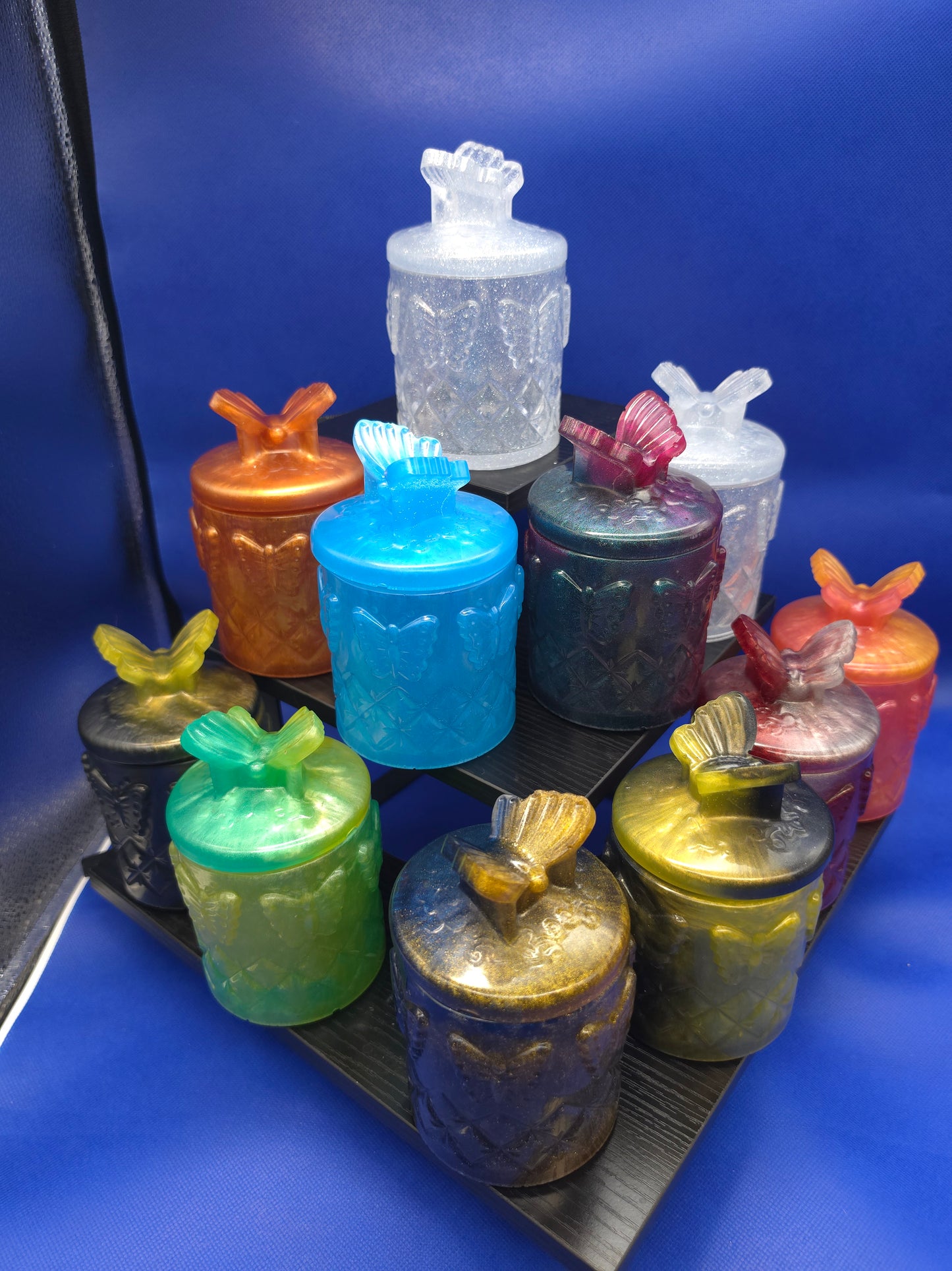 🦋 Enchanted Butterfly Glass Storage Jar - Magical Home Décor & Gift