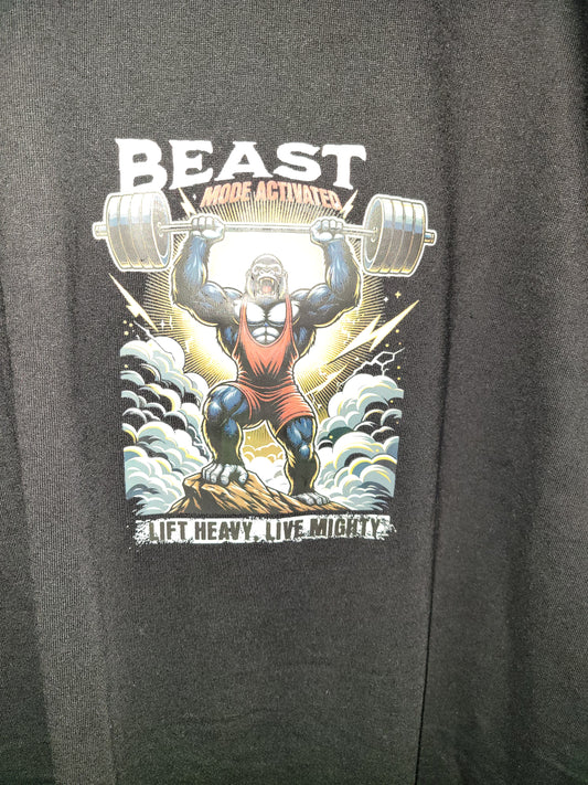 Beast Mode - Ultimate Fitness Motivation T-Shirt